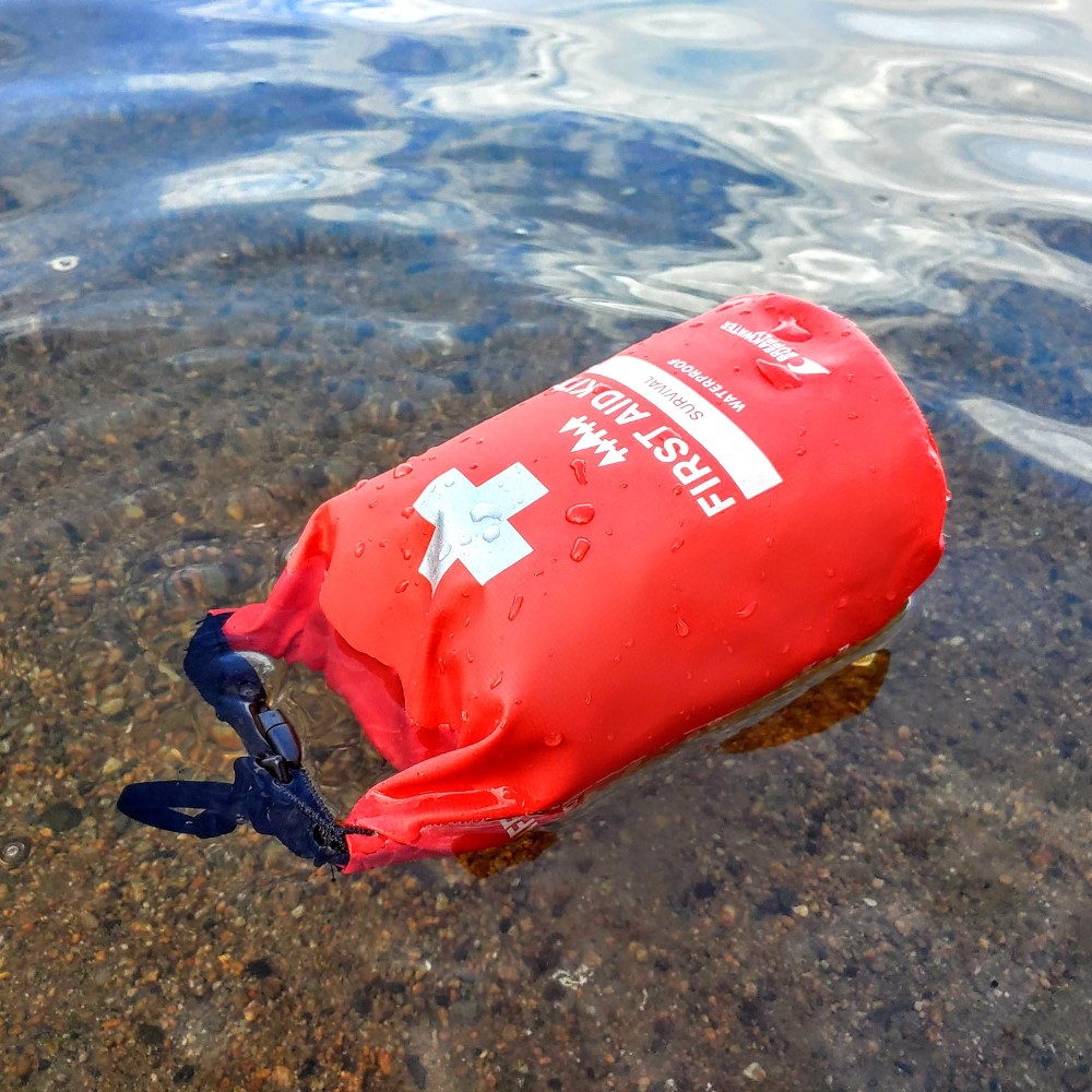 Breakwater Supply Waterproof Survival First Aid Kit Floating